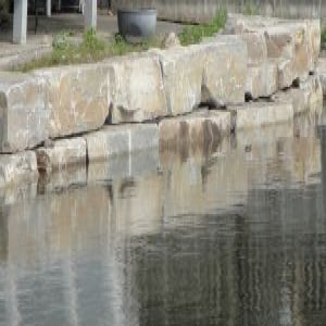 Buckhorn Armour stone sea wall